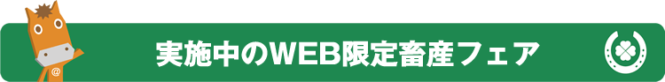 実施中のWEB限定畜産フェア